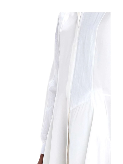 Shop Jw Anderson J.w. Anderson Women's White Other Materials Dress
