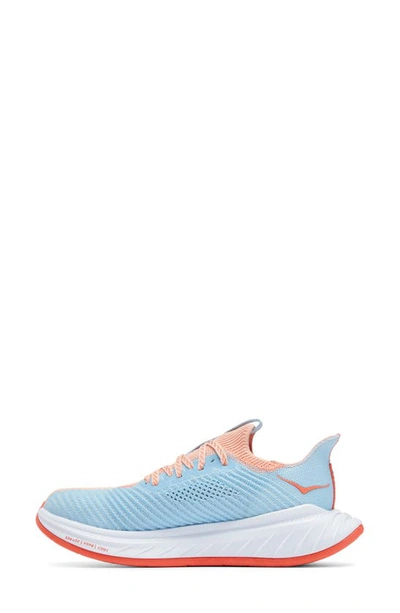 Shop Hoka Carbon X 3 Running Shoe In Peach Parfait / Summer Song