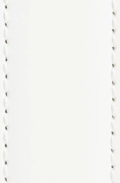 Dolce & Gabbana Ornate Dg Buckle Belt In White