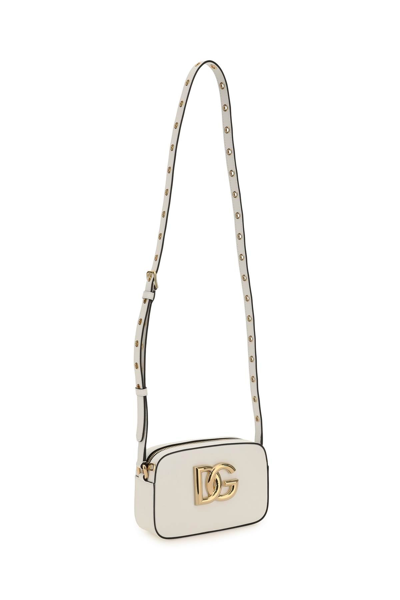 Shop Dolce & Gabbana 3.5 Crossbody Bag In White