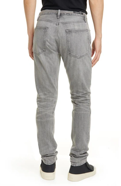 Shop Fear Of God Tie Waist Slim Fit Jeans In God Grey