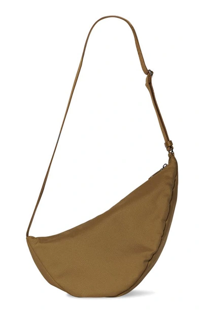 Shop The Row Slouchy Banana Two Canvas Bag In Taupe