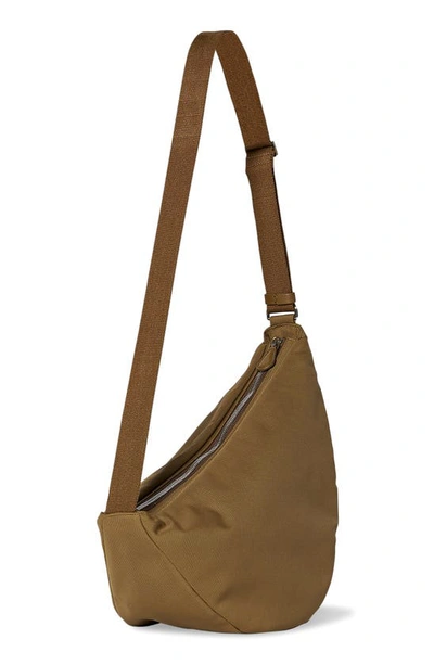 Shop The Row Slouchy Banana Two Canvas Bag In Taupe