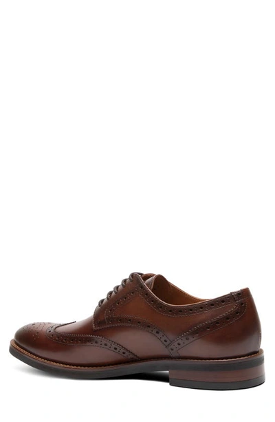 Shop Gordon Rush Concord Wingtip Derby In Whiskey