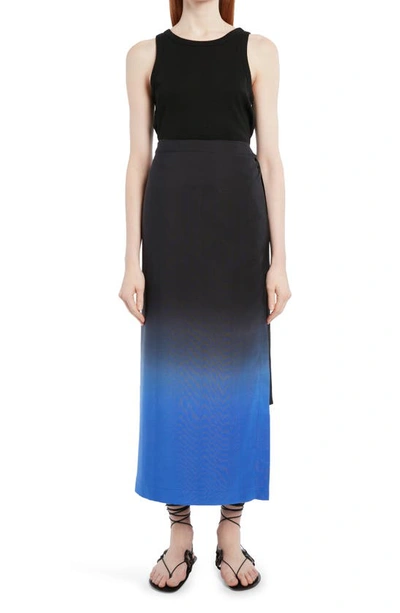 The Row Frankie Rib Organic Cotton Tank Top In Black