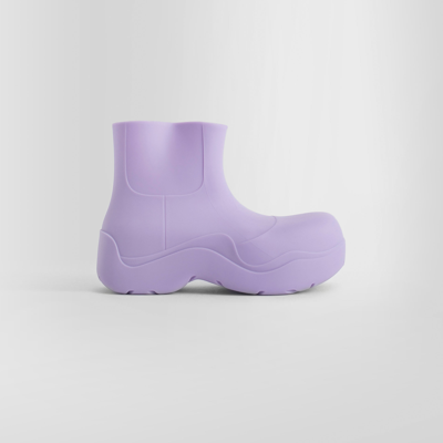 Shop Bottega Veneta Woman Purple Boots