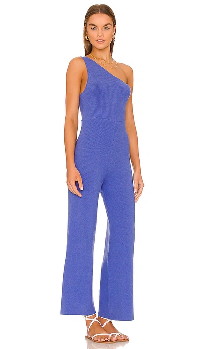Shop Free People Waverly Jumpsuit In Blue