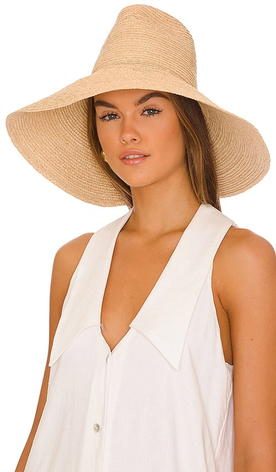 Shop Janessa Leone Tinsley Hat In Nude