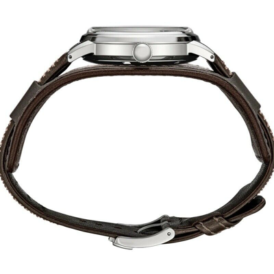 Pre-owned Seiko Prospex Alpinist 1959 Design Re-creation Leather Strap Watch Sje085