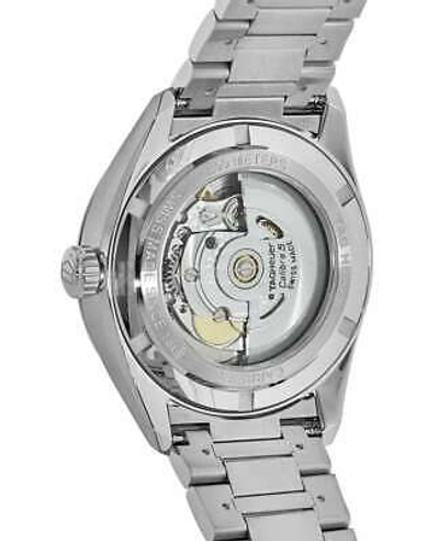 Pre-owned Tag Heuer Carrera Automatic Black Rose Gold Men's Watch Wbn2113.ba0639