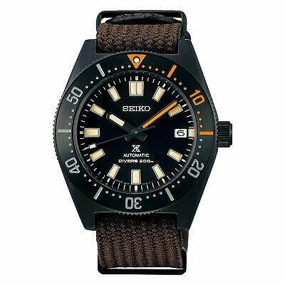 Pre-owned Seiko Prospex Spb253j1 Black Series Limited Edition 1965 Reissue Automatic Watch
