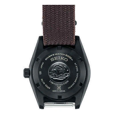 Pre-owned Seiko Prospex Spb253j1 Black Series Limited Edition 1965 Reissue Automatic Watch