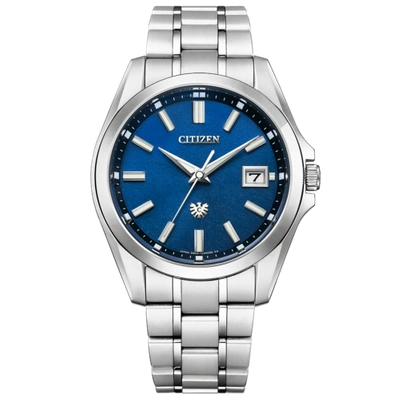 Pre-owned Citizen Aq4091-56l [high Precision Eco Drive Year Difference ±5 Second]