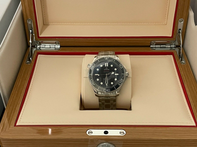 Pre-owned Omega Seamaster Diver 300m, 42mm, Ref 210.30.42.20.01.00, Unworn 2024, Complete