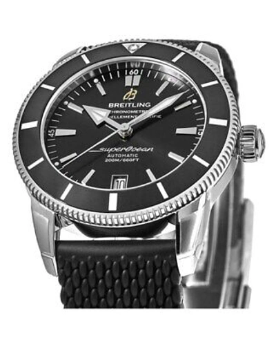 Pre-owned Breitling Superocean Heritage Automatic 42 Black Men's Watch Ab2010121b1s1