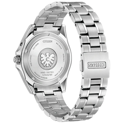 Pre-owned Citizen Aq4091-56a [high Precision Eco Drive Year Difference ±5 Second]
