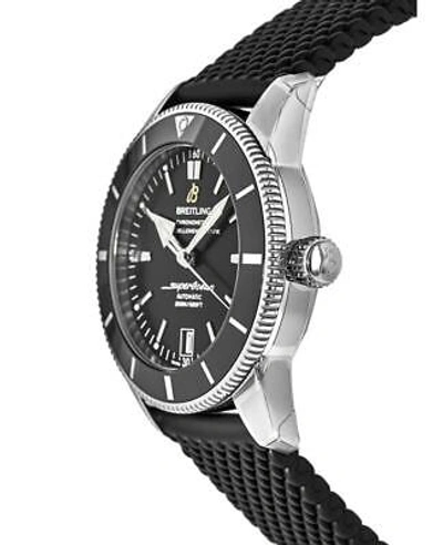 Pre-owned Breitling Superocean Heritage Automatic 46 Black Men's Watch Ab2020121b1s1