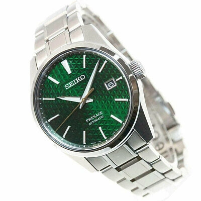 Pre-owned Seiko Presage Sharp-edged Series Green Dial Men's Watch Spb169