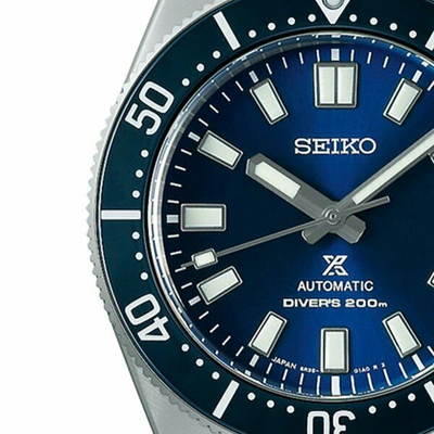 Pre-owned Seiko Prospex 1965 Sbdc163 Mechanical Automatic Diver Watch Royal  Blue | ModeSens
