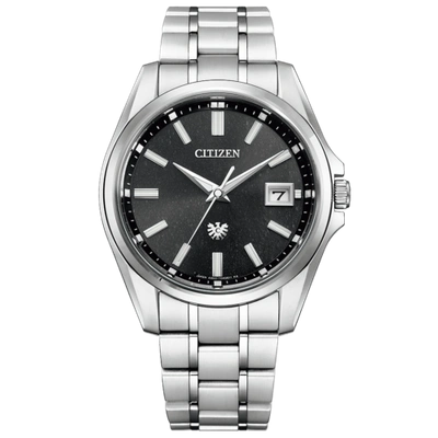 Pre-owned Citizen Aq4091-56e [high Precision Eco Drive Year Difference ±5 Second]