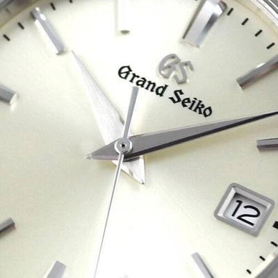 Pre-owned Grand Seiko Seiko  Sbgx263 Ivory Dial Men's Watch In Box