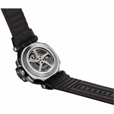 Pre-owned Tissot Men's T-race Motogp Automatic Limited Edition Watch T115.427.27.057.00