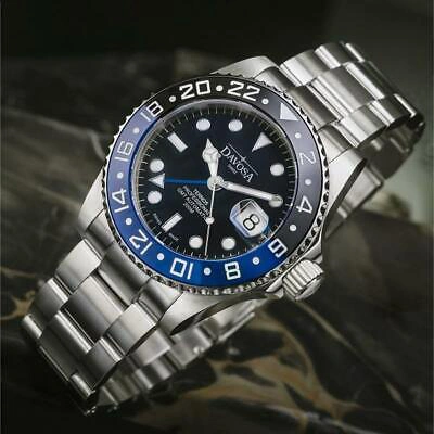 Pre-owned Davosa Swiss Ternos Batman Professional Tt Gmt 16157145 Automatic Men's Watch