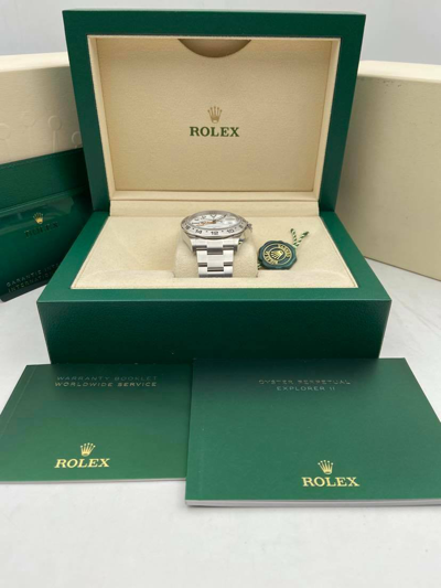 Pre-owned Rolex Explorer Ii White 42mm 226570 Unworn 2021 Reference