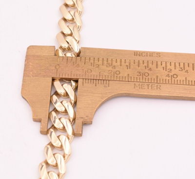 Pre-owned Bayam 9mm Mens Miami Cuban Royal Link Chain Necklace Box Clasp Real 10k Yellow Gold In 20"