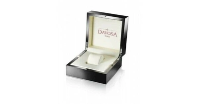 Pre-owned Davosa Mens Swiss Made Automatic Dual Time Watch Eta Movement 161.501.45