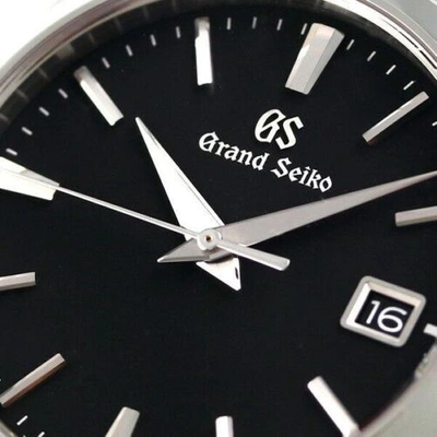 Pre-owned Grand Seiko Seiko  Sbgx261 Black Dial Men Watch In Box