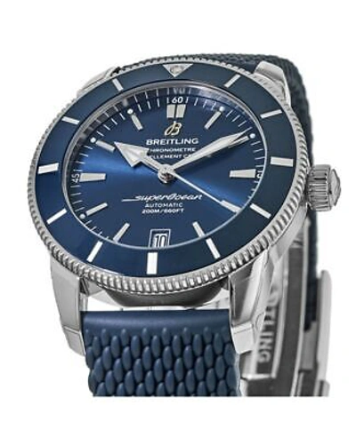 Pre-owned Breitling Superocean Heritage Automatic 42 Blue Men's Watch Ab2010161c1s1