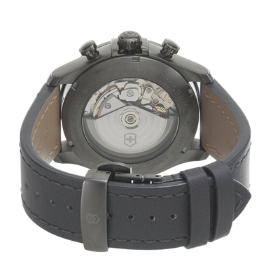 Pre-owned Victorinox Swiss Army 241526 Infantry Gunmetal Pvd Mechanical Automatic $1995