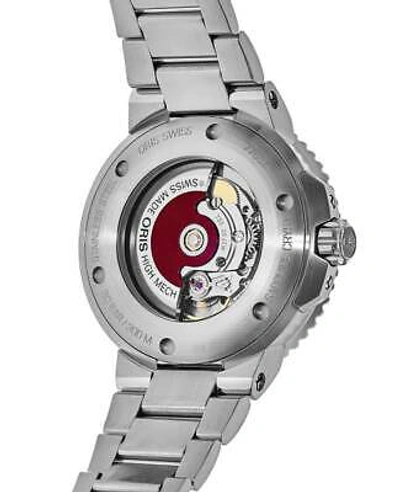 Pre-owned Oris Aquis Date Rainbow Upcycle Special Men's Watch 01 733 7766 4150-set