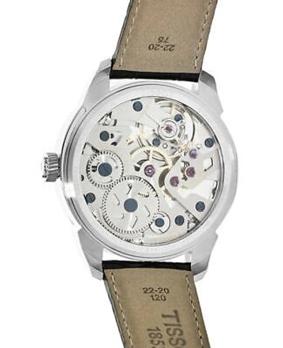 Pre-owned Tissot T-complication Squelette Mechanical Men's Watch T070.405.16.411.00