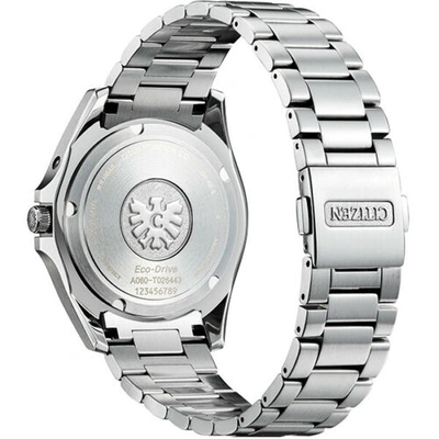 Pre-owned Citizen Aq4060-50e [high-precision Eco-drive] Japan Domestic