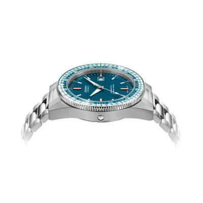 Pre-owned Jenny Je122001002 Men's Caribbean H.r.v. Blue Swiss Automatic Watch