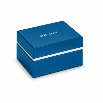 Pre-owned Jenny Je122001002 Men's Caribbean H.r.v. Blue Swiss Automatic Watch