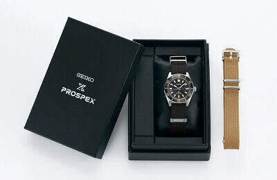 Pre-owned Seiko Prospex 1965 Diver's Modern Re-interpretation Strap Watch Spb239
