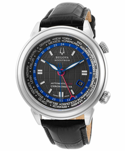 Pre-owned Bulova Accutron 63b159 Sir Richard Branson Mens Titanium Automatic Limited 500 Made
