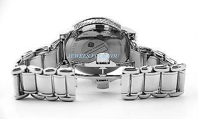 Pre-owned David Yurman Stainless Steel & Sterling Silver Watch Boxed $2600 Swiss Made
