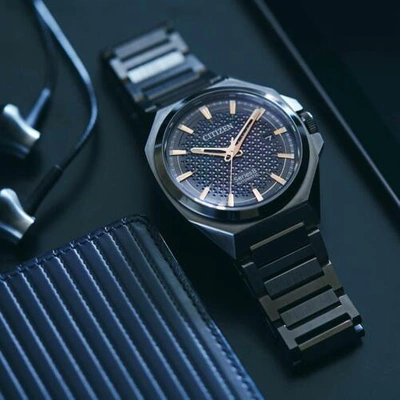 Pre-owned Citizen Na1015-81z [series 8 Mechanical 830] Japan Domestic
