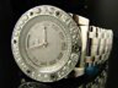 Pre-owned Aqua Master Jojo Joe Rodeo Magnum Diamond Watch 10.9 Ct In Gray