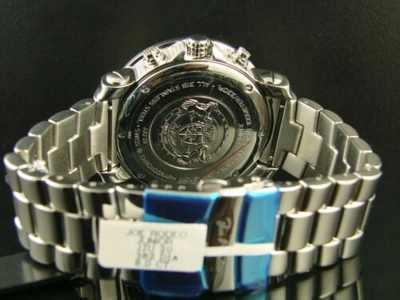 Pre-owned Joe Rodeo Jojino Junior Jju20 Big Bezel Real Diamond Watch 8.0 Ct In Peru