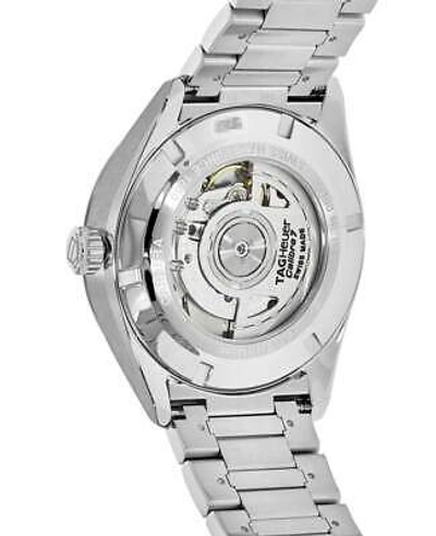 Pre-owned Tag Heuer Carrera Calibre 7 Twin Time Blue Dial Men's Watch Wbn201a.ba0640