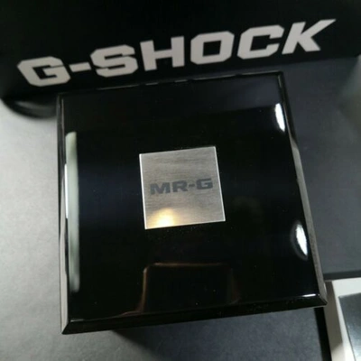 Pre-owned Casio G-shock Mrg-g1000b-1a Mrg-g Hybrid Wave Tough Solar Wrist Mrg Japan