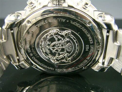 Pre-owned Joe Rodeo Mens  Junior Jju116 Vs 6.75 Ct Mop Dial 2 Row Bezel Diamond Watch
