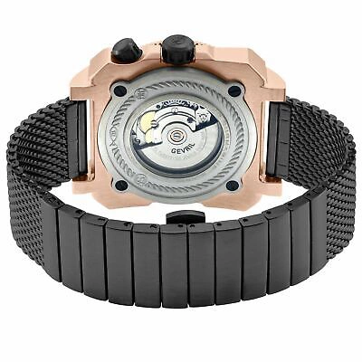 Pre-owned Gv2 By Gevril Men's 4543b Xo Submarine Swiss Automatic Sellita Sw200 Date Watch