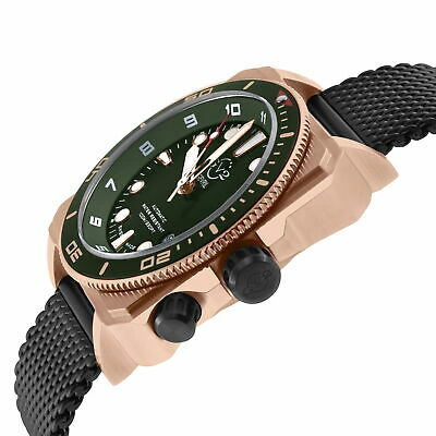 Pre-owned Gv2 By Gevril Men's 4543b Xo Submarine Swiss Automatic Sellita Sw200 Date Watch