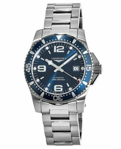 Pre-owned Longines Hydroconquest Automatic 41mm Blue Dial Men's Watch L3.742.4.96.6